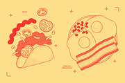 Fast Food Vector Illustration, a Food Illustration by GemPortella (Thumbnail 8 of 14)