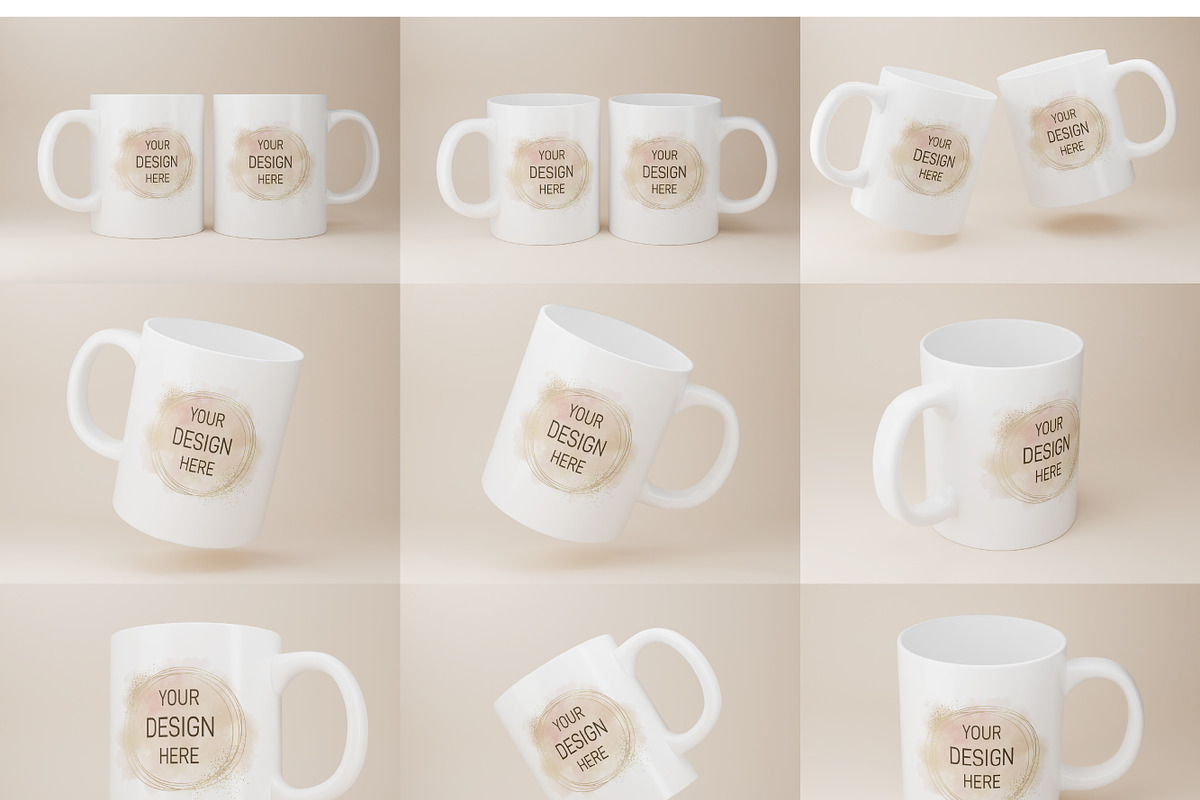 Mug Mockups Bundle, a Cups & Container Mockup by MockupsBox (Photo 3 of 7)