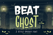 Beat Ghost Typeface, a Script Font by alit design (Thumbnail 1 of 17)