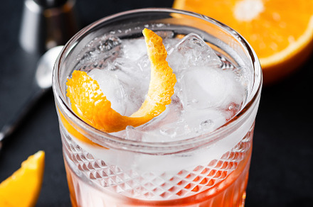 Creative fusion alcohol cocktail, a Food & Drink Photo by The baking man