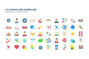 Casino and gambling icon set, an Icon by Icongeek26 (Thumbnail 6 of 6)