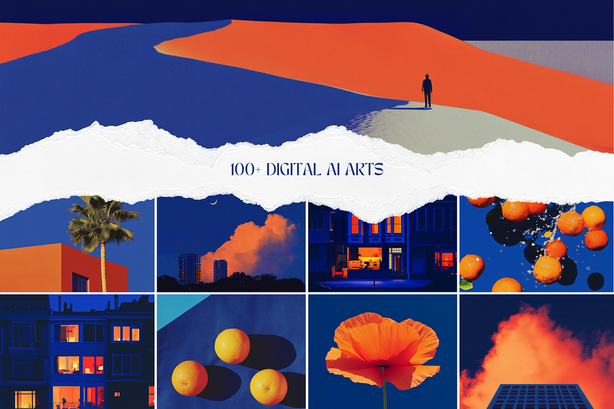 Chromatic Dreamscapes Midjourney Art, a Decorative Illustration by Artimind Studio (Photo 4 of 10)