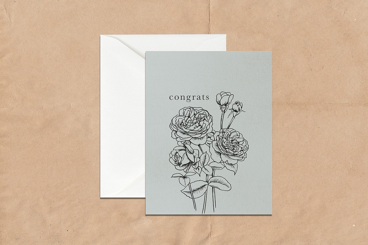 Greeting Card Mockup, a Mockup by denofdreamers (Photo 3 of 4)