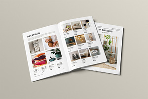 Catalog A4 Mockup