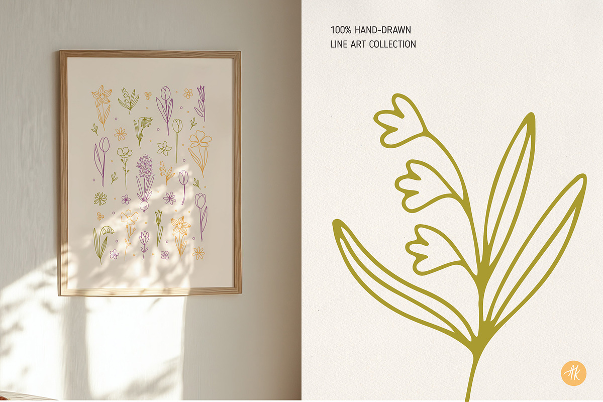Easter Spring Clipart Hand Drawn Set, an Object Graphic by Alena Koval (Photo 14 of 15)