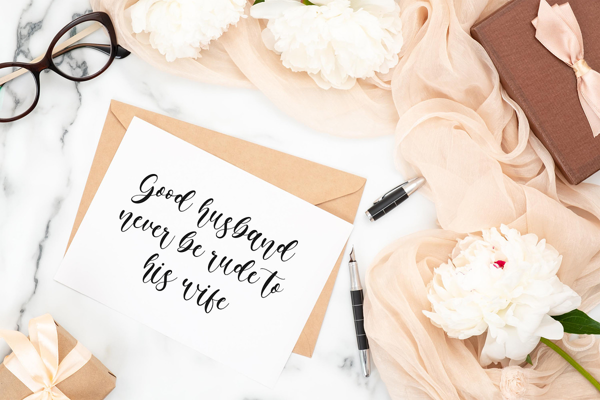 Melanista - Bouncy Script Font, a Script Font by Almarkhatype (Photo 7 of 10)