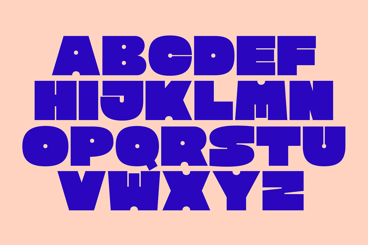 Flared - The Bold Retro Font, a Sans Serif Font by Graphicfresh (Photo 7 of 10)