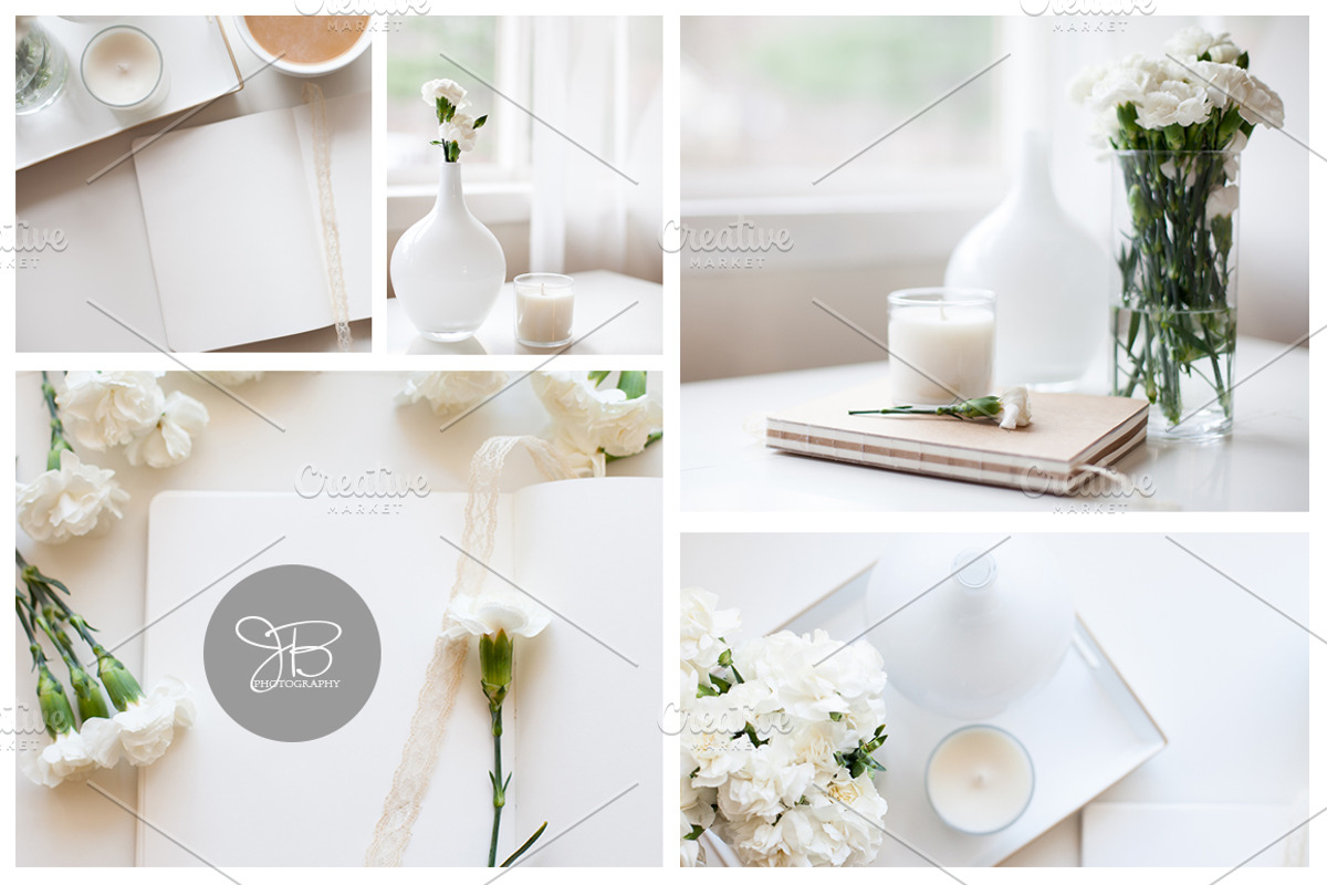 White Collection Stock Photo Bundle, a Photo by JB Stock Photography (Photo 2 of 4)