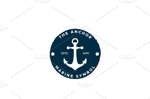Nautical Anchor Logo Design preview 4