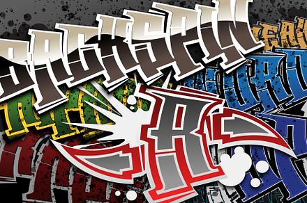 BackSpin Graffiti Font Family