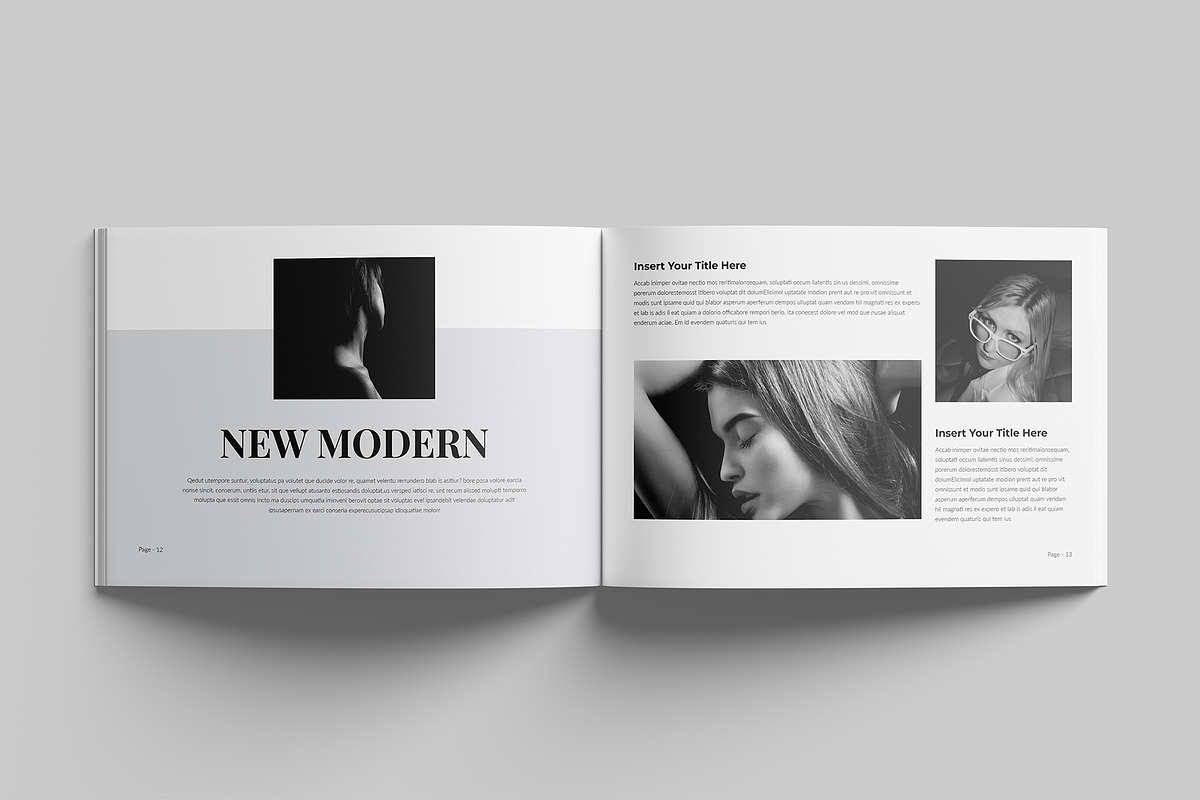 Magazine Template Landscape, a Magazine Template by Cleffon_Graphic_Studio (Photo 7 of 11)