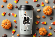 Halloween Party Clipart Set PNG, a Seasonal Illustration by ZabolotnaArt (Thumbnail 4 of 6)