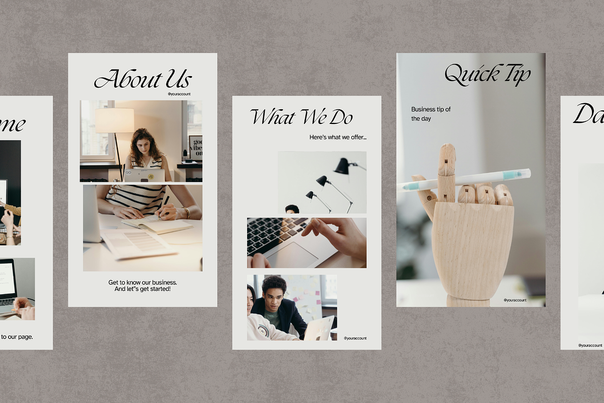 Small Business Instagram Templates, a Social Media Template by ShowUp! Studio (Photo 12 of 12)