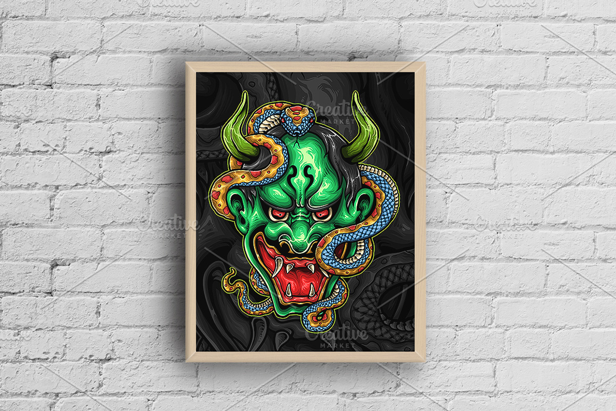 Master Of The Snake, a Decorative Illustration by TSV Art Collective (Photo 3 of 3)