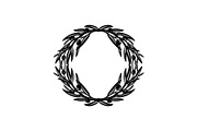 Floral Wreath Circle SVG Bundle, an Illustration by Creativeshirt (Thumbnail 18 of 51)