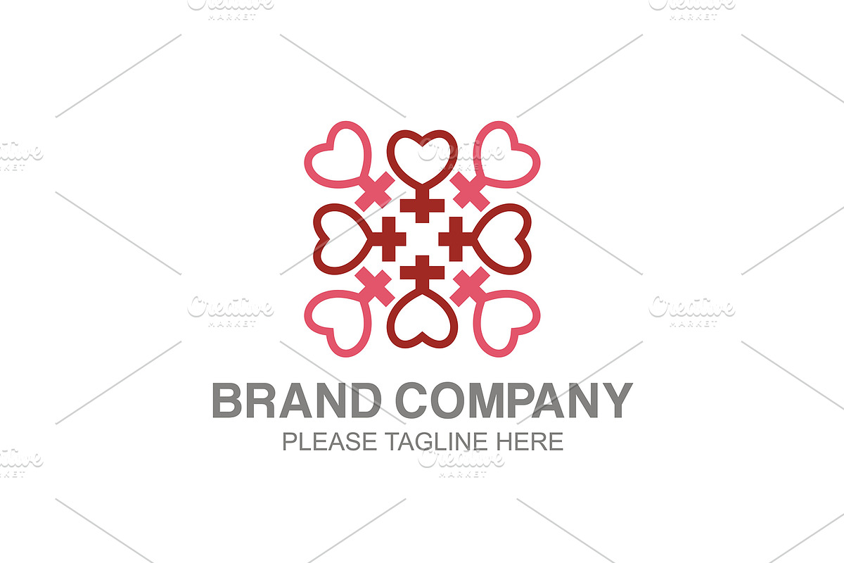 20 Logo Love Templates Bundle, a Branding & Logo Template by Friendesigns (Photo 10 of 21)