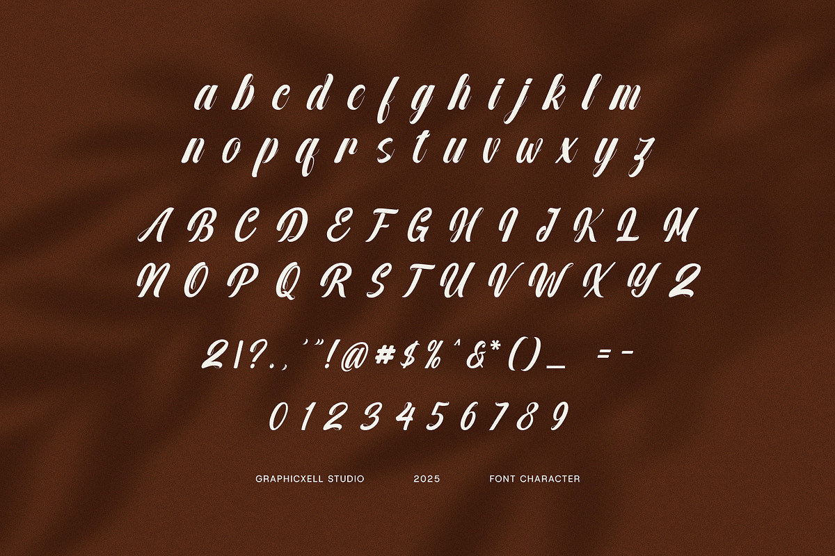 Balista Script Font, a Script Font by Graphicxell (Photo 7 of 8)