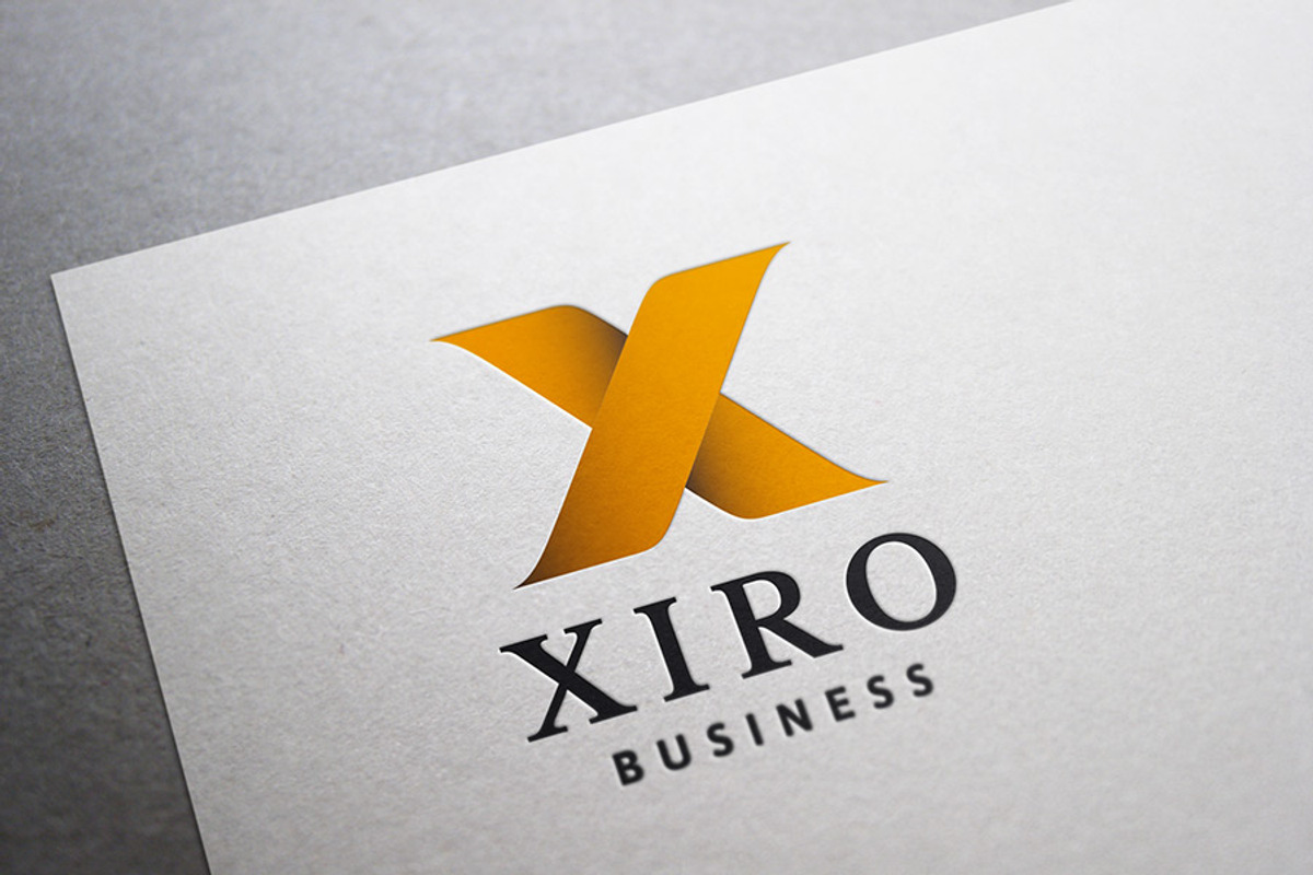 Xiro Logo, a Branding & Logo Template by Mocca Design (Photo 1 of 6)