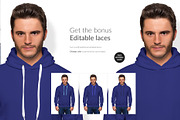 Men Hoodie 2 Mock-ups Set FREE DEMO, a Books & Magazine Mockup by Apparel_Mockups (Thumbnail 16 of 25)