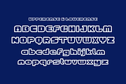 Bohak - Rounded Line Font, a Sans Serif Font by lelevien (Thumbnail 3 of 4)