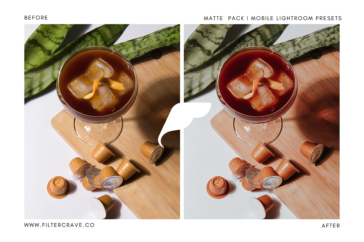 Matte Mobile Lightroom Presets I preview 4