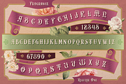 Fragrance, a Serif Font by Burntilldead (Thumbnail 4 of 14)