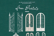 Iron Portals: Decorative Paper Gates, an Object Graphic by Purple (Thumbnail 11 of 14)