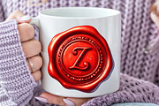 Red Wax Stamp Letter Clipart Bundle, an Illustration by Rose Art (Thumbnail 7 of 7)