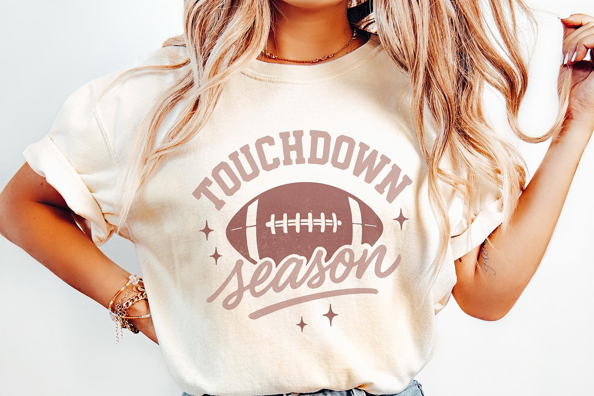 Touchdown Season PNG, Football Mom, an Illustration by SharpMarketplace (Photo 2 of 9)