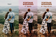 Vintage Wedding Photoshop Action preview 6
