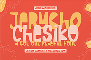 Jerycho Chesiko | Playful Font, a Handwritten Font by Denustudios (Thumbnail 1 of 12)