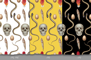 Skull Collection / Pattern Design