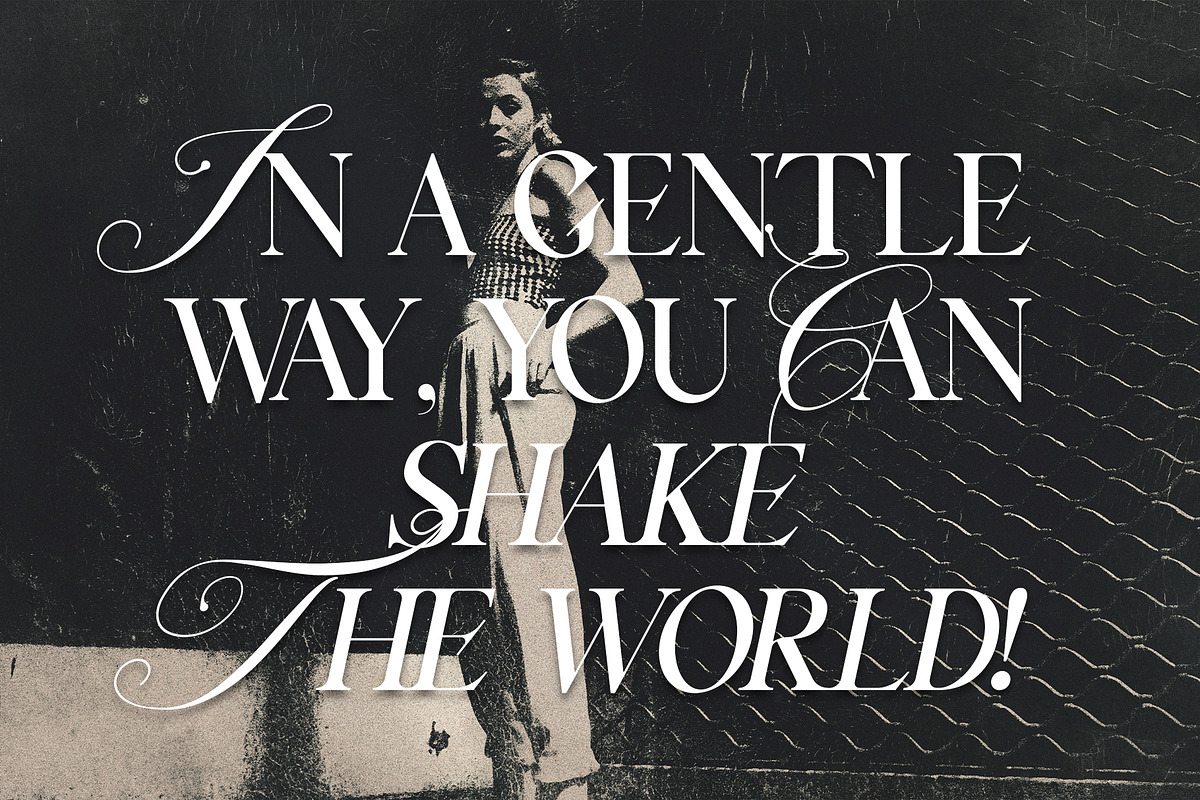 Silver Garden - Nostalgic Font Duo, a Serif Font by SilverStag Type Foundry (Photo 24 of 26)