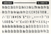 Nordin Rough, a Sans Serif Font by Craft Supply Co. (Thumbnail 8 of 8)