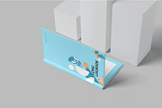 Long Rectangle Book Mockups, a Product Mockup by megostudi0 (Thumbnail 8 of 8)