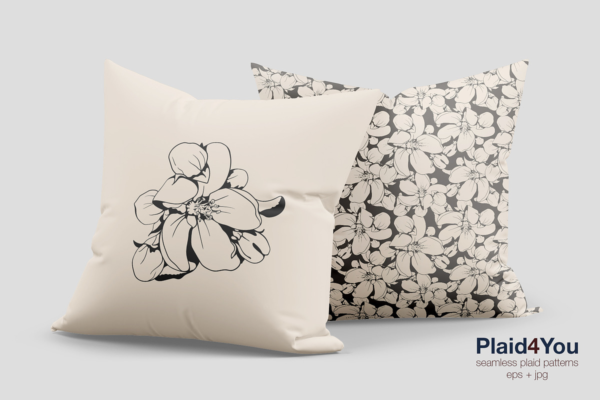 Floral Seamless Pattern for Textile, a Pattern Graphic by Plaid4You (Photo 6 of 11)
