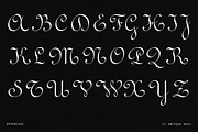Elegant Vintage Calligraphy Font, a Script Font by Century Library (Thumbnail 3 of 7)