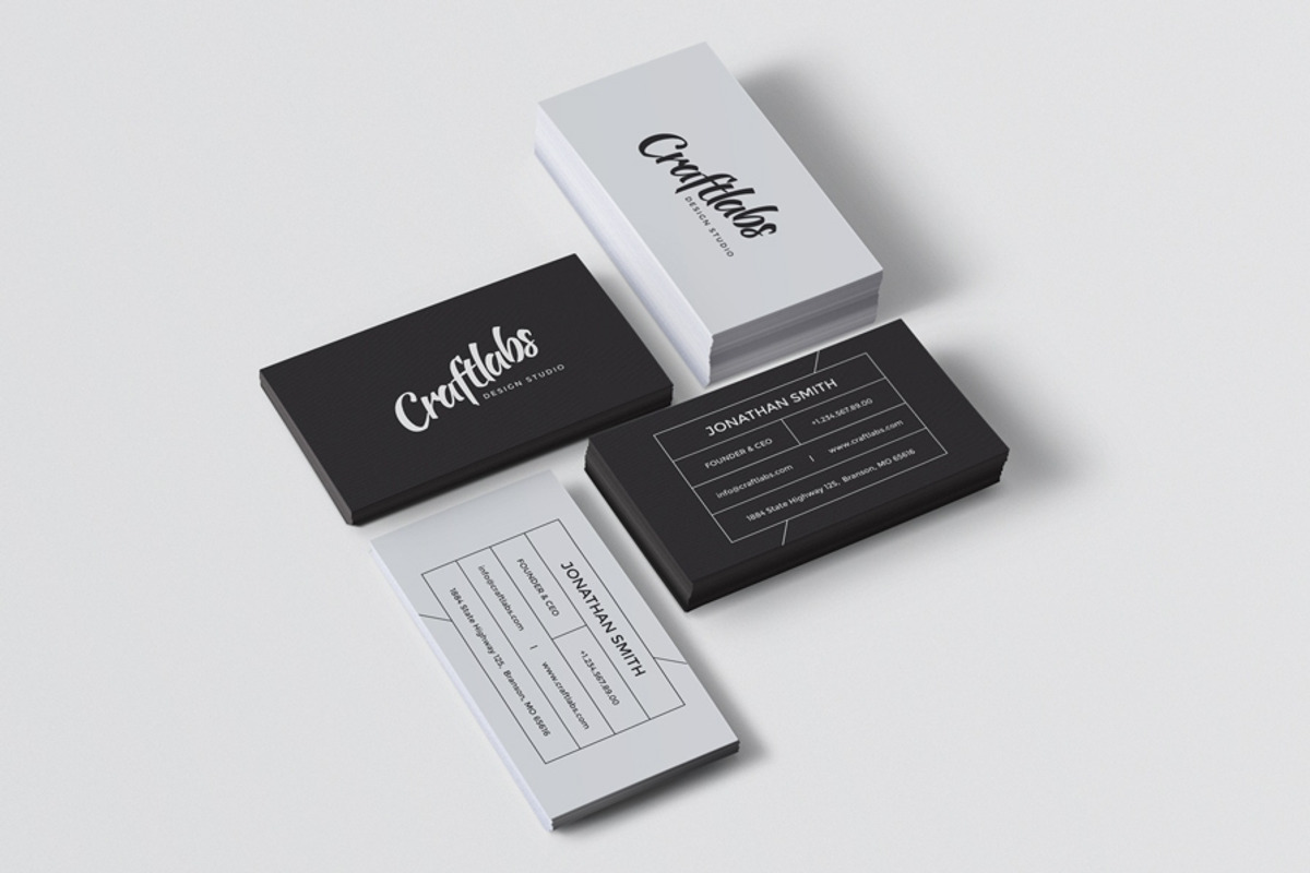 Simple Modern Business Card - 14, a Business Card Template by ND Design (Photo 4 of 5)