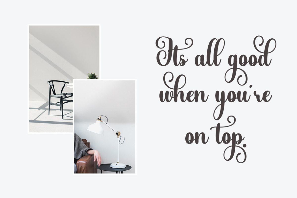 Sauthine, a Script Font by Bosstype Studio (Photo 5 of 7)