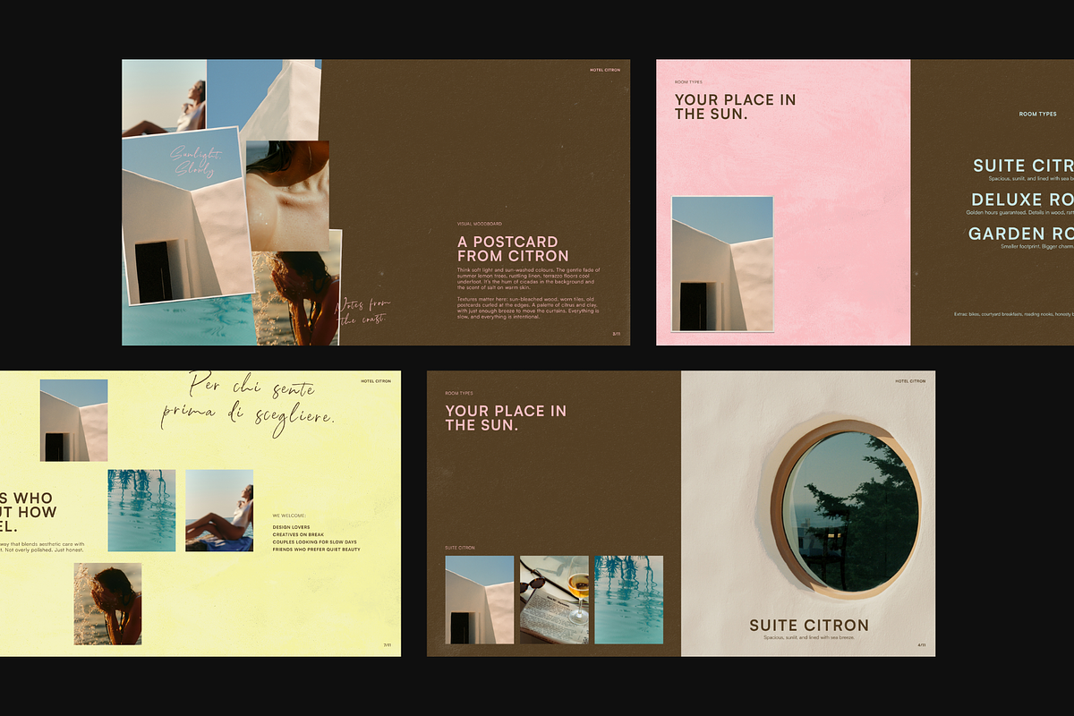 Hotel Citron Brand Deck for Boutique Hotels & Airbnb Hosts preview 4