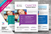 Support Group Flyer Templates, a Flyer Template by kinzi21 (Thumbnail 1 of 4)