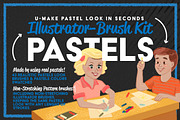 1730+ Illustrator Brushes BUNDLE, a Brush Add-On by Leonard Posavec (Thumbnail 2 of 18)