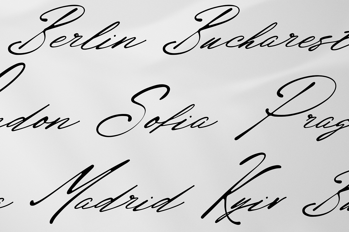 Radian Horizon Handwritten Script, a Script Font by VP Fonts (Photo 8 of 18)