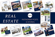 35 Real Estate Canva Templates, a Social Media Template by Viberints (Thumbnail 1 of 5)