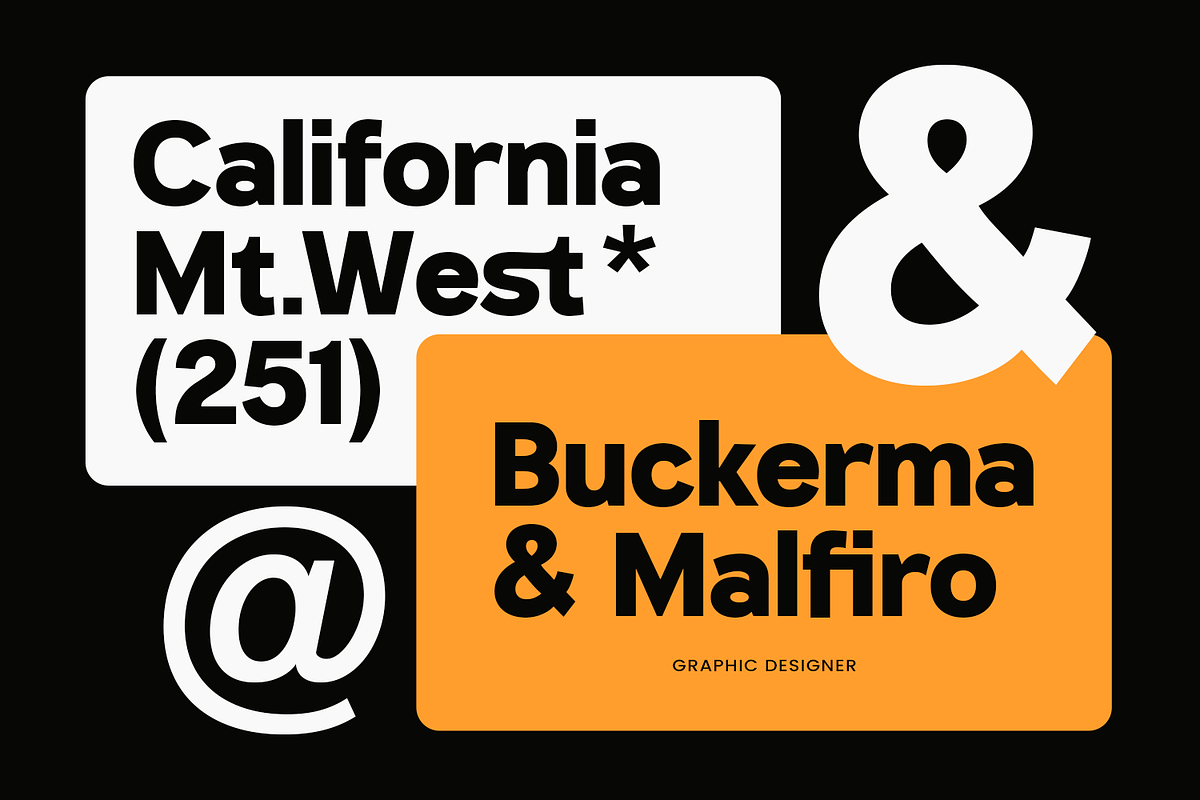 Montreux, a Sans Serif Font by Umitype (Photo 2 of 10)