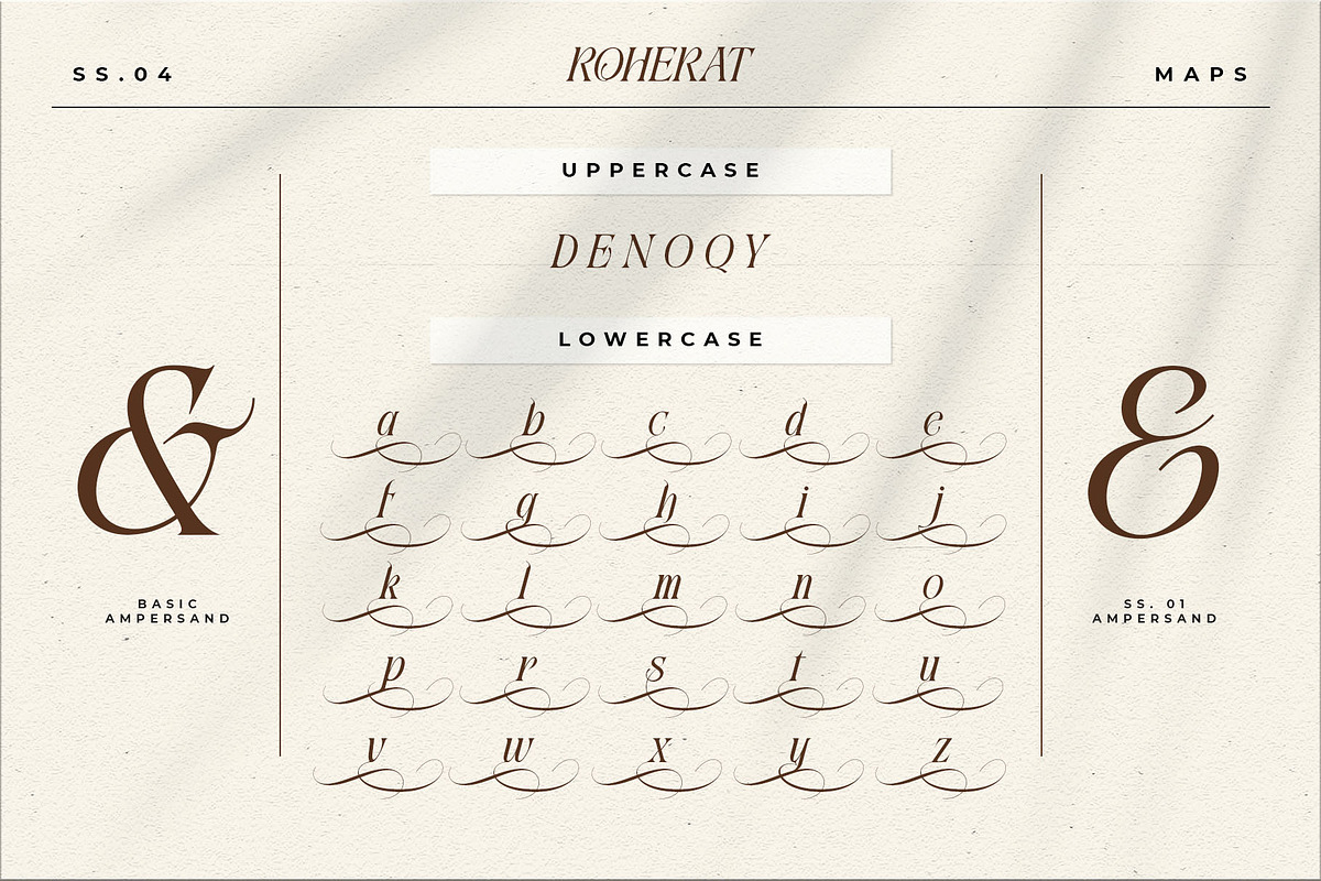 Roherat Typeface, a Serif Font by alit design (Photo 12 of 20)