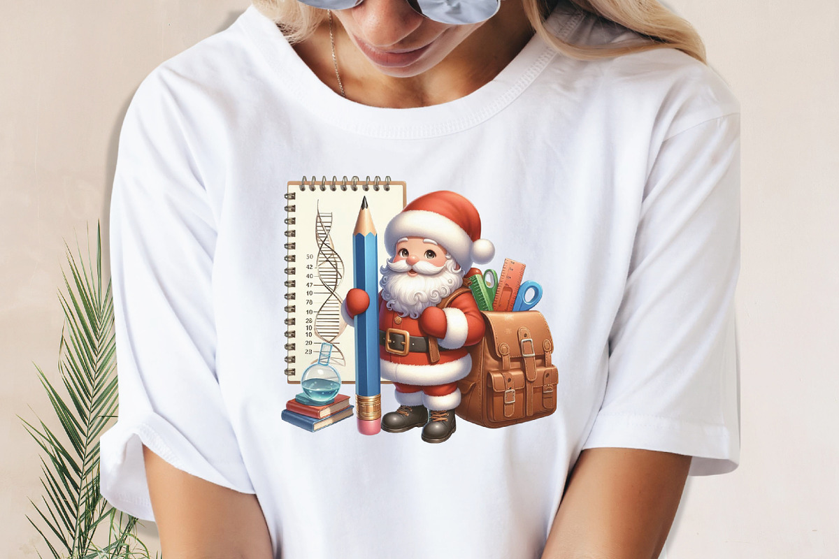 Watercolor Christmas Santa Clipart, an Illustration by CraftArtStudio (Photo 4 of 5)