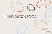 Minimal Hand-drawn Food Illustration, a Food Illustration by Cosmic_Latte_studio (Thumbnail 3 of 8)
