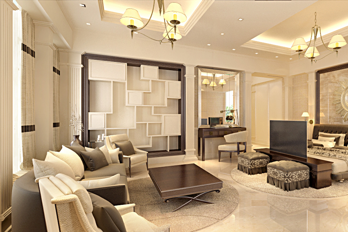 Bedroom in 3Ds Max, an Architecture 3D Model by UsmaanMukhtar