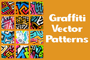 Graffiti vector patterns pack, a Pattern Graphic by Gudiny (Thumbnail 1 of 13)